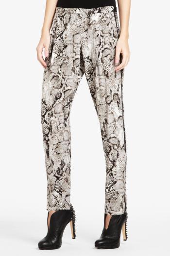 Snake print pants + a little bit of August