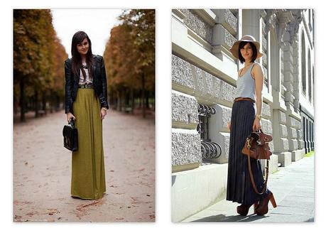 Best of Streetstyle: Maxi Skirts