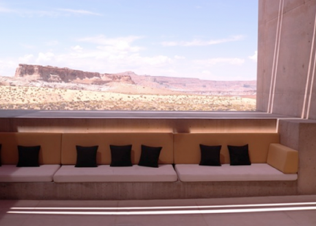 Canyon country, from the spectacular Amangiri Hotel
