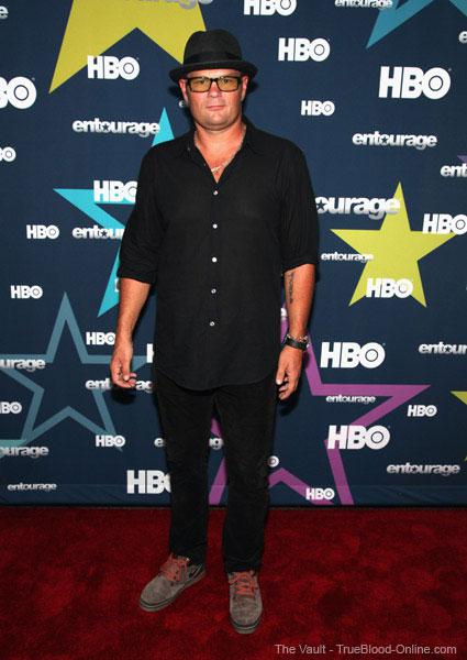 Chris Bauer at Entourage Premiere and Aaron Perilo at HTC Social