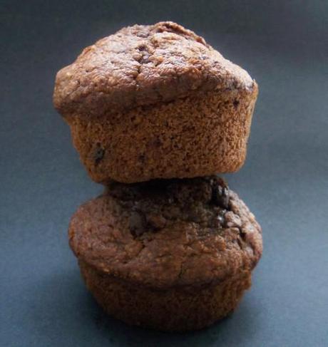 Chocolate carrot muffins