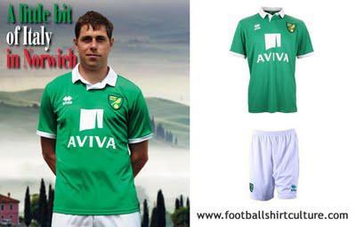 2011-12 Norwich City Away Shirt Released