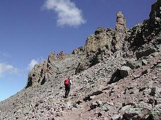 Climbing a Fourteener