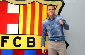 Alexis Sanchez Joins Barcelona