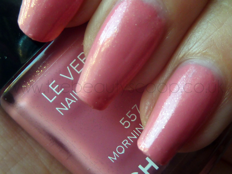 NOTD Chanel Morning Rose (557) Nail Polish - Summer 2011 'Les Fleurs D'été' Collection!