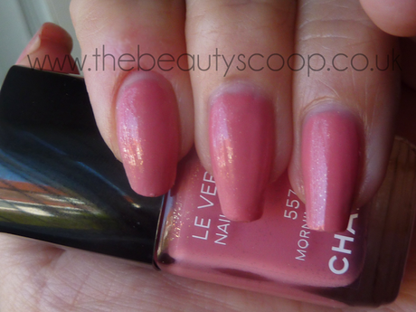 NOTD Chanel Morning Rose (557) Nail Polish - Summer 2011 'Les Fleurs D'été' Collection!