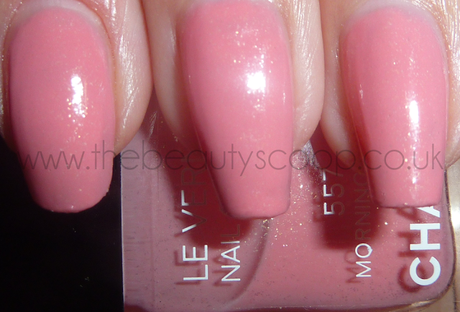 NOTD Chanel Morning Rose (557) Nail Polish - Summer 2011 'Les Fleurs D'été' Collection!