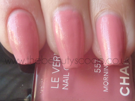 NOTD Chanel Morning Rose (557) Nail Polish - Summer 2011 'Les Fleurs D'été' Collection!