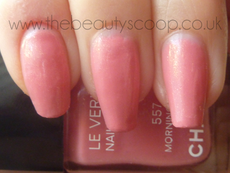 NOTD Chanel Morning Rose (557) Nail Polish - Summer 2011 'Les Fleurs D'été' Collection!