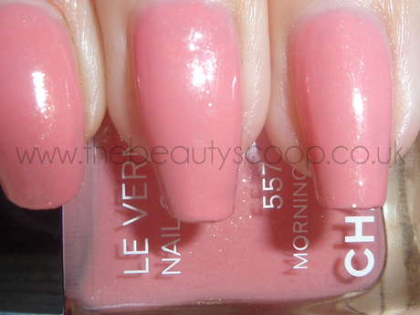 NOTD Chanel Morning Rose (557) Nail Polish - Summer 2011 'Les Fleurs D'été' Collection!