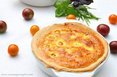 Cherry Tomato Quiche