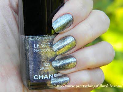 CHANEL Illusions D'Ombres in Graphite Review  and Swatches