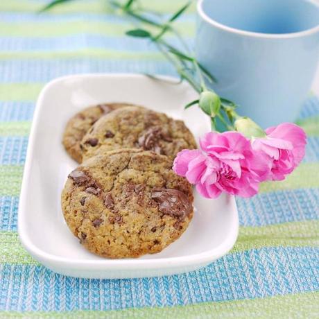 Nutella Chocolate Chip Cookies