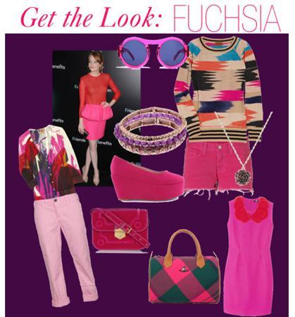 FUCHSIAFashion Color Trends: Oohing Over Fuschsia, Mint and Champagne