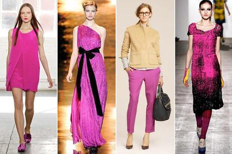 fuchsiarunway1Fashion Color Trends: Oohing Over Fuschsia, Mint and Champagne