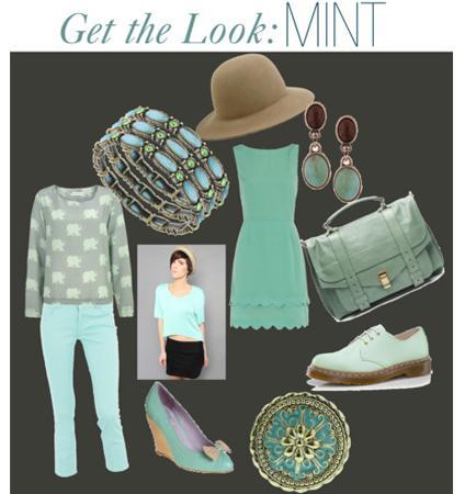 MINTFashion Color Trends: Oohing Over Fuschsia, Mint and Champagne