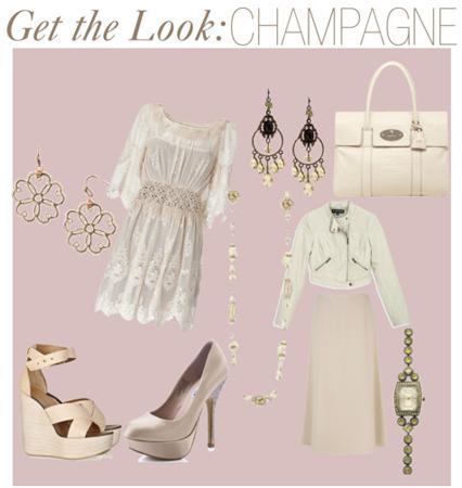 CHAMPAGNEFashion Color Trends: Oohing Over Fuschsia, Mint and Champagne