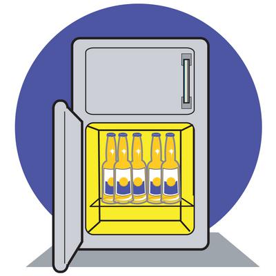 Beer fridge