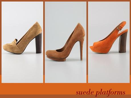 fall trend: suede platforms