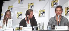 Kristin Bauer van Straten, Alexander Skarsgård, and Kevin Alexandro