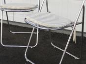 Flea Market Find: Chrome Folding Chairs