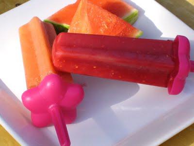 REAL fruit, sugar-free popsicles