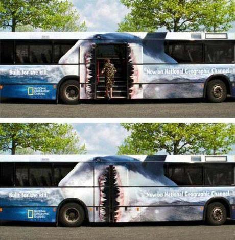 National Geographic Shark Bus
