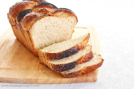 Braided milk loaf