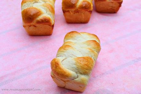 Braided milk loaf