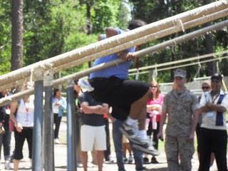 THE MAKING OF A MARINE: CONFIDENCE COURSE