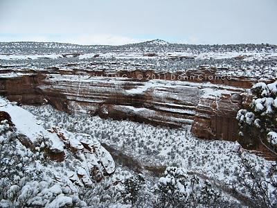2011 - February 8th - Colorado National Monument Snow Storm Aftermath