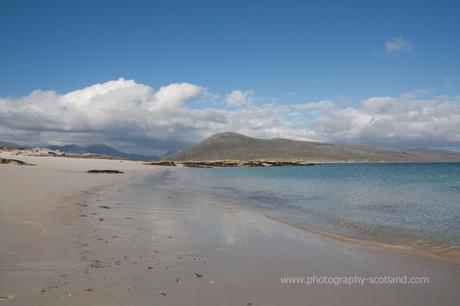Photo - the beach a Paible on Taransay, Outer Hebrides, Scotland
