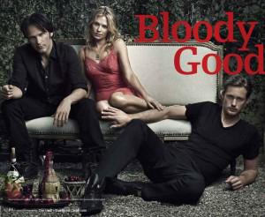 True Blood's Anna Paquin, Stephen Moyer, and Alexander Skarsgard
