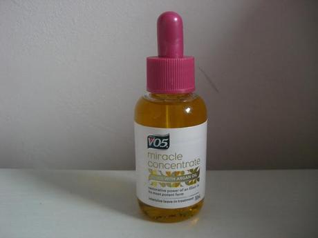 VO5 Miracle Concentrate Elixir with Argan Oil