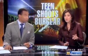 Teen Shoots Burglar