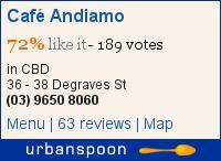 Café Andiamo on Urbanspoon