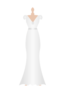 Wedding Dress Free on Wedding Dress Clipart  Vector Clip Art Online  Royalty Free Design