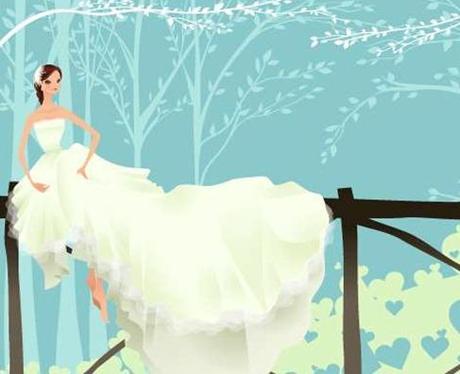 Wedding Dress Free on Wedding Vector Graphic 12   Free Vector Graphics   All Free Web