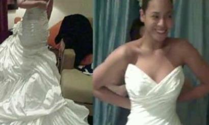 Beyonce Wedding Dress Video on Beyonce  Wedding Dress Revealed In    I Was Here    Video    Majic 102