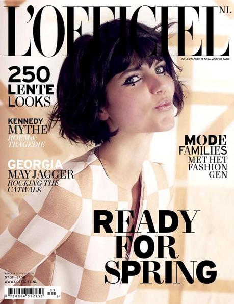 Cover Agnes Nabuurs by Gemma Booth for L’Officiel Netherlands February 2013  720x933 Cover: Agnes Nabuurs by Gemma Booth for L’Officiel Netherlands February 2013 
