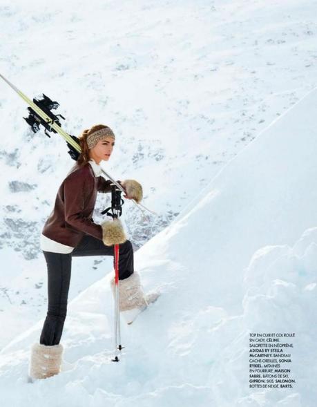 Alma Durand by Steen Sundland for Elle France January 2013  720x923 Alma Durand by Steen Sundland for Elle France January 2013 