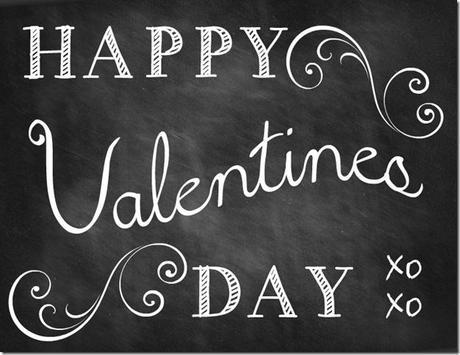 happy valentines day chalkboard thumb 5 Valentine Chalkboard Printables