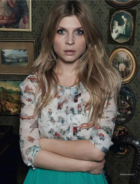 Clemence Poesy by Pierre Bailly for Elle UK March 2012 2 720x943 Clemence Poesy by Pierre Bailly for Elle UK March 2012 