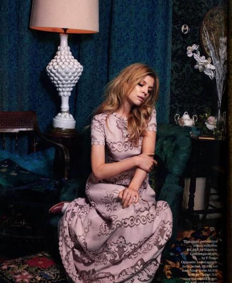 Clemence Poesy by Pierre Bailly for Elle UK March 2012 4 720x876 Clemence Poesy by Pierre Bailly for Elle UK March 2012 