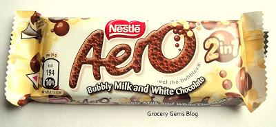 Aero 2 in 1 Milk and White Chocolate