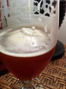Sticky foam enhances the hop aroma, even as the beer disappears.