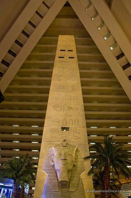 Las Vegas, Luxor Hotel, Obelisk