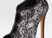 Shoe Schutz Lace Peep-Toe Bootie