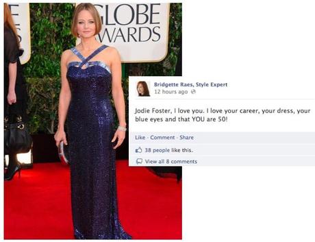 Jodie Foster 2013 Golden Globes