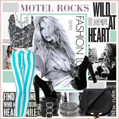 Motel Rocks with Clashing Fashion Prints